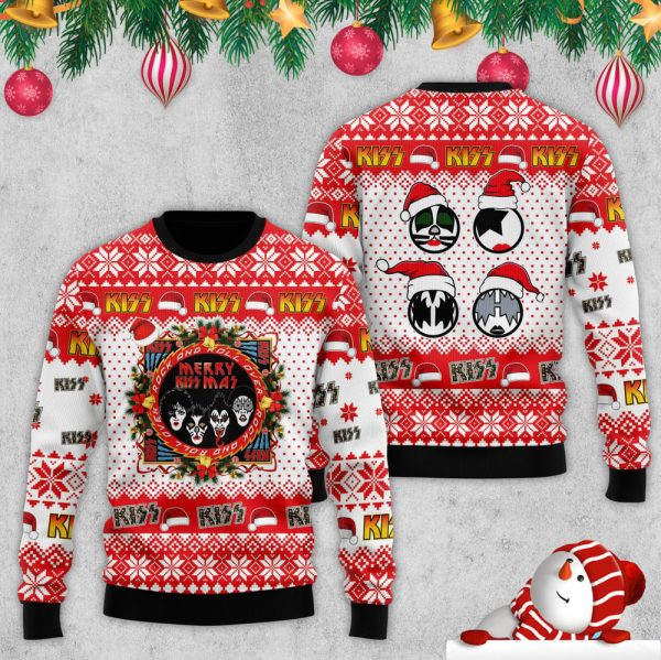 Kiss Band 3D Ugly Sweater - ANHNV 3251