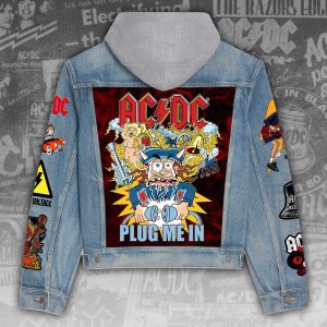 AC/DC Women's Denim Hood Jacket - ANHNV 3255