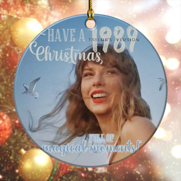 Taylor Swift Fixed Shape 2-sided Acrylic Ornament - ANHNV 3265.2