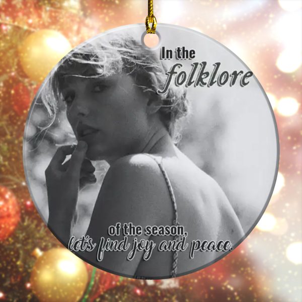 Taylor Swift Fixed Shape 2-sided Acrylic Ornament - ANHNV 3265.5