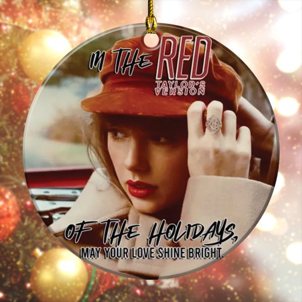 Taylor Swift Fixed Shape 2-sided Acrylic Ornament - ANHNV 3265.8