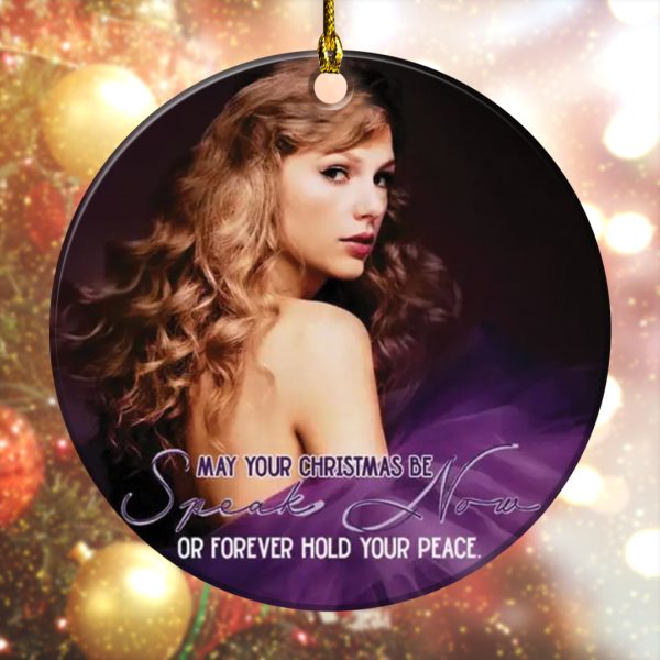 Taylor Swift Fixed Shape 2-sided Acrylic Ornament - ANHNV 3265.9