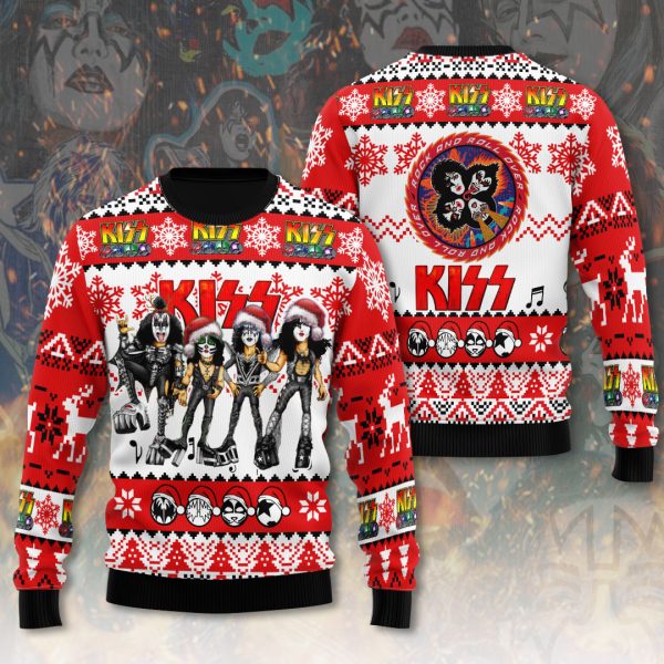 Kiss Band 3D Ugly Sweater - ANHNV 3270