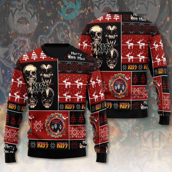 Kiss Band 3D Ugly Sweater - ANHNV 3275