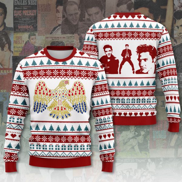 Elvis Presley 3D Ugly Sweater - ANHNV 3289