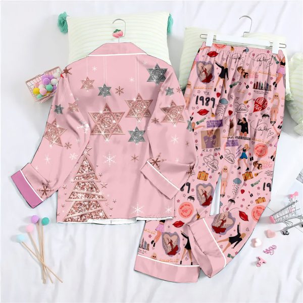 Taylor Swift Button Down Pajamas Set – ANHNV 3291