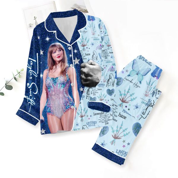 Taylor Swift Button Down Pajamas Set – ANHNV 3293