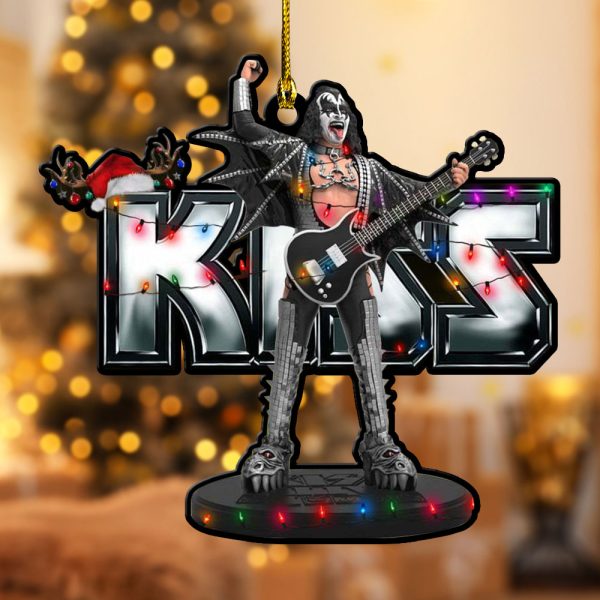 Kiss Band Custom Shape 1-sided Acrylic Ornament - ANHNV 3300.3