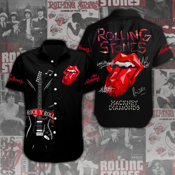 The Rolling Stones Short Sleeve Dress Shirt - ANHNV 3304