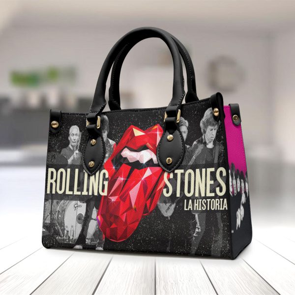 The Rolling Stones Leather HandBag - ANHNV 3306