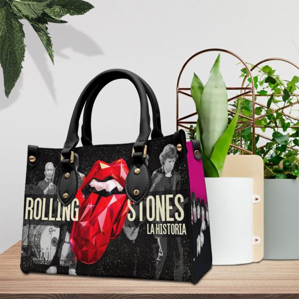 The Rolling Stones Leather HandBag - ANHNV 3306