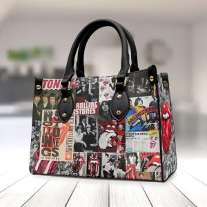 The Rolling Stones Leather HandBag - ANHNV 3307