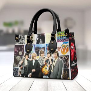 The Rolling Stones Leather HandBag - ANHNV 3308