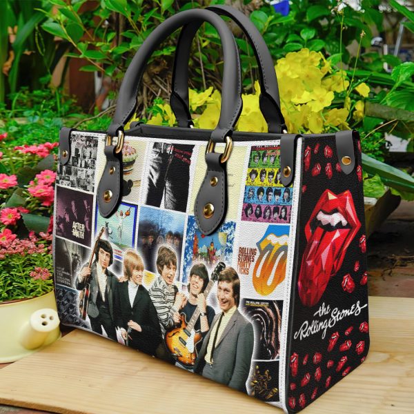 The Rolling Stones Leather HandBag - ANHNV 3308