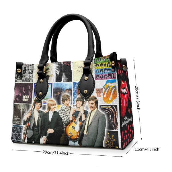 The Rolling Stones Leather HandBag - ANHNV 3308