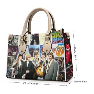 The Rolling Stones Leather HandBag - ANHNV 3308