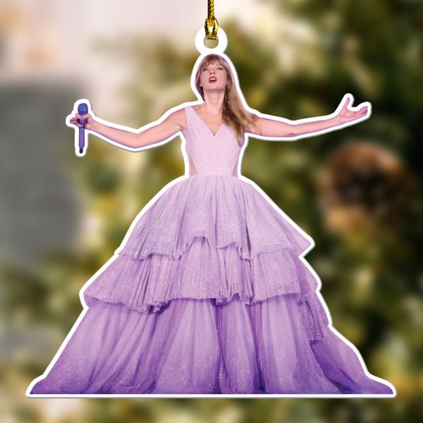 Taylor Swift Custom Shape 2-sided Acrylic Ornament - ANHNV 3341.1