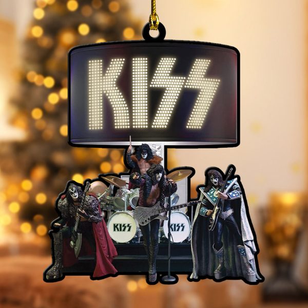 Kiss Band Custom Shape 1-sided Acrylic Ornament - ANHNV 3342.2