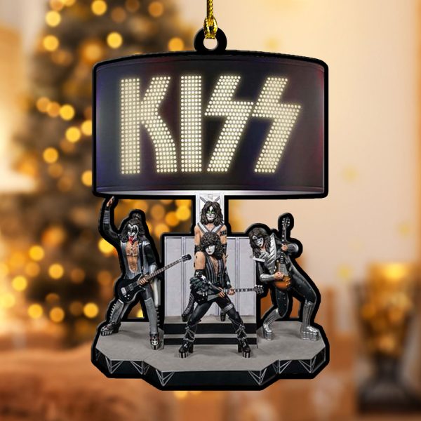 Kiss Band Custom Shape 1-sided Acrylic Ornament - ANHNV 3342.4