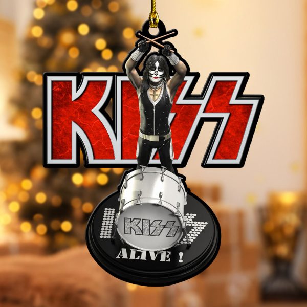 Kiss Band Custom Shape 1-sided Acrylic Ornament - ANHNV 3342.7