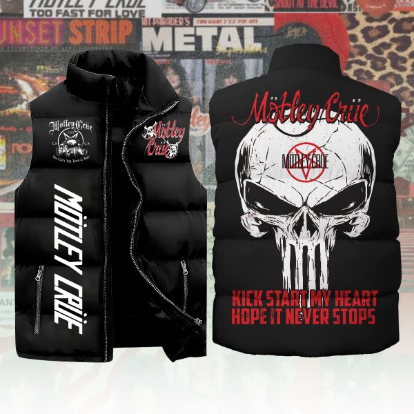 Mötley Crüe 2D Sleeveless Jacket - ANHNV 3348