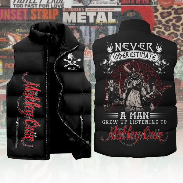 Mötley Crüe 2D Sleeveless Jacket - ANHNV 3350