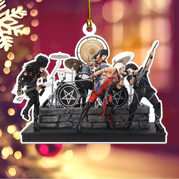 Mötley Crüe Custom Shape 2-sided Acrylic Ornament - ANHNV 3353.3