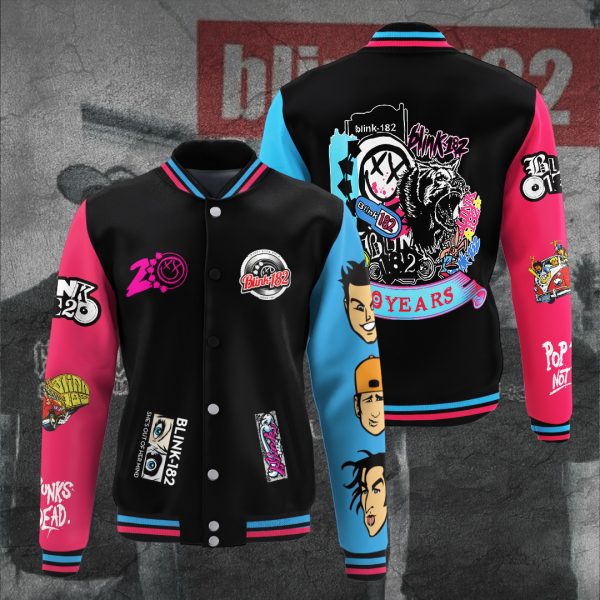 Blink-182 Varsity Jacket - TANTN 3397