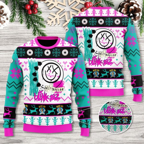 Blink-182 3D Ugly Sweater - TANTN 3395