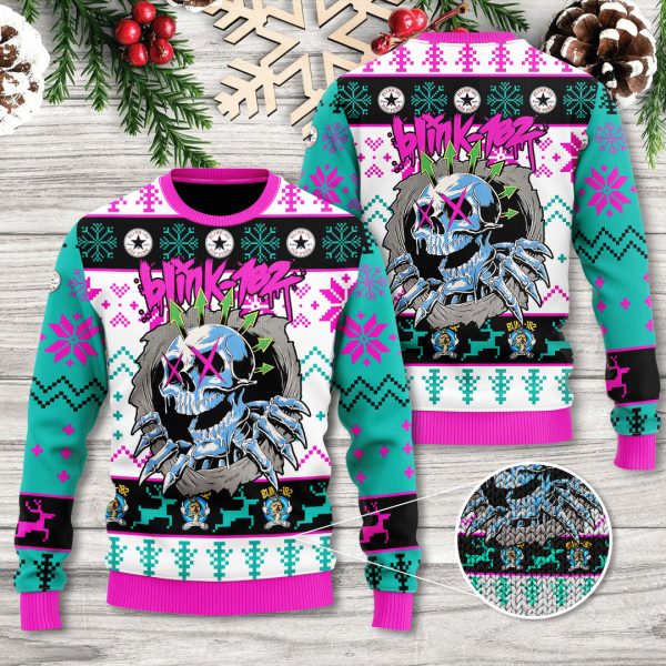 Blink-182 3D Ugly Sweater - TANTN 3387