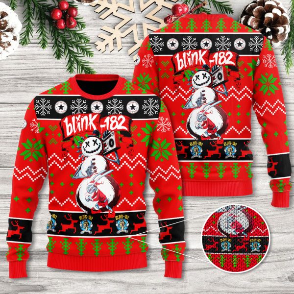 Blink-182 3D Ugly Sweater - TANTN 3396