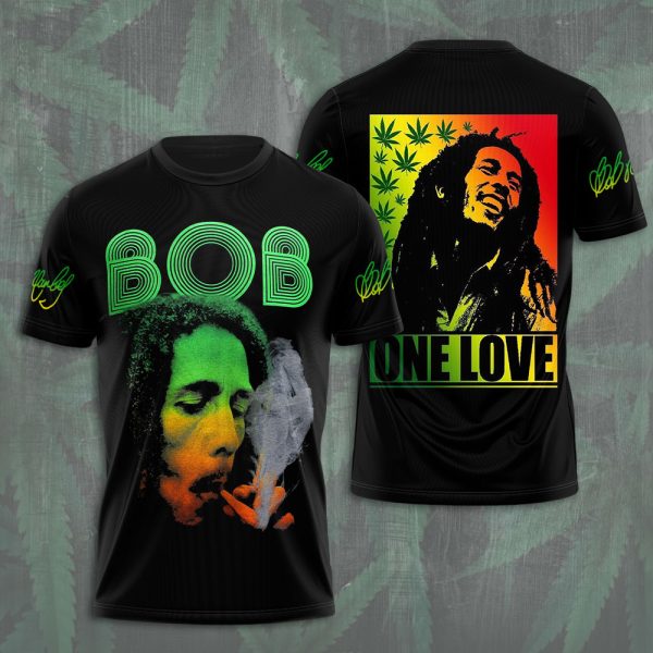 Bob Marley x Weed 3D Apparel - VANDH 1684