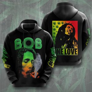 Bob Marley x Weed 3D Apparel - VANDH 1684