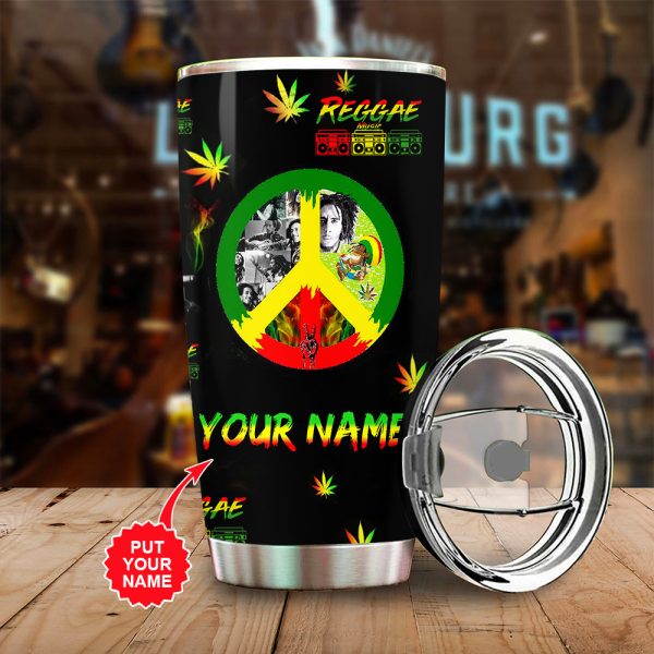 Personalized Bob Marley Tumbler Cup - VANDH 1686