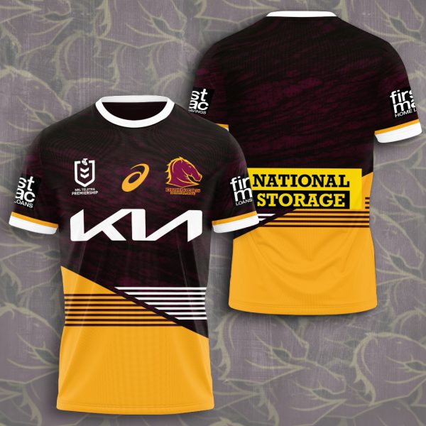 Brisbane Broncos 3D Apparel - TANTN 3122