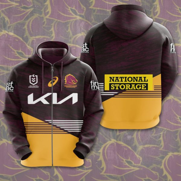 Brisbane Broncos 3D Apparel - TANTN 3122