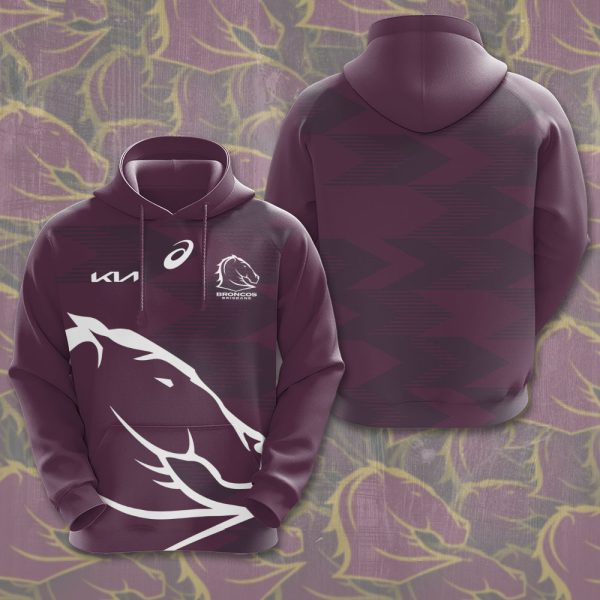 Brisbane Broncos 3D Apparel - TANTN 3123