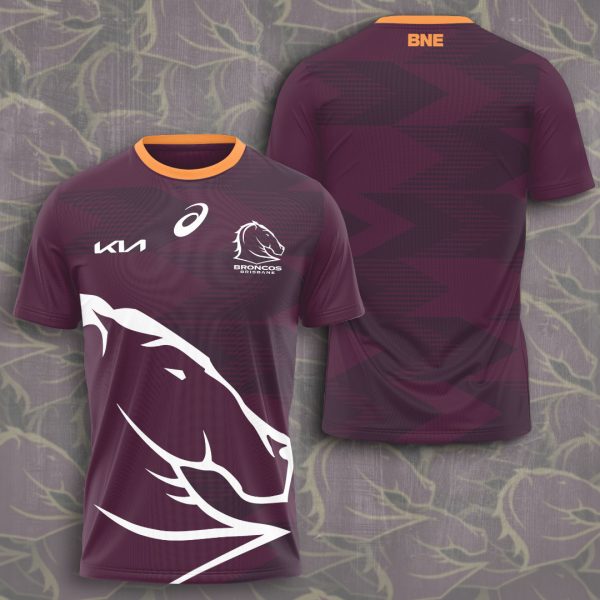 Brisbane Broncos 3D Apparel - TANTN 3123