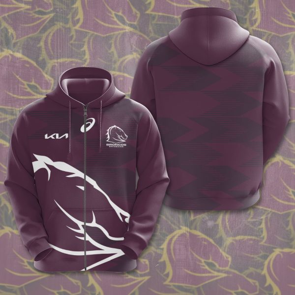 Brisbane Broncos 3D Apparel - TANTN 3123