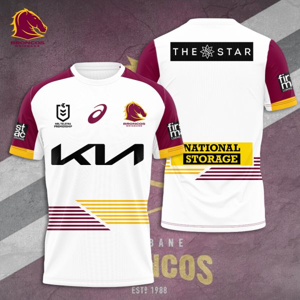 Brisbane Broncos 3D Apparel - TANTN 3136