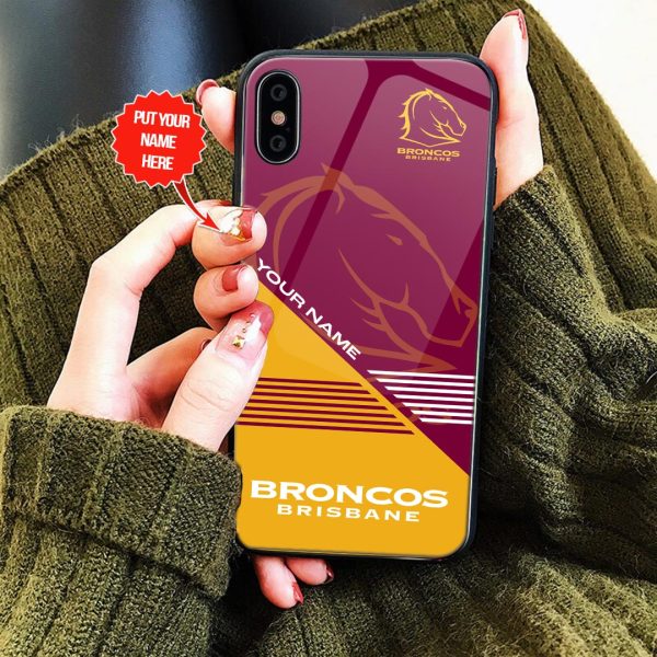 Personalized Brisbane Broncos Phone Case - TANTN 3137