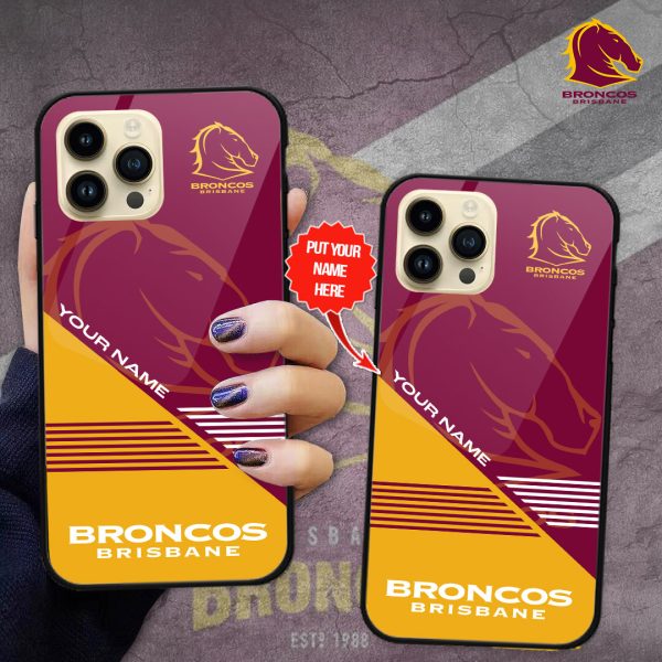 Personalized Brisbane Broncos Phone Case - TANTN 3137