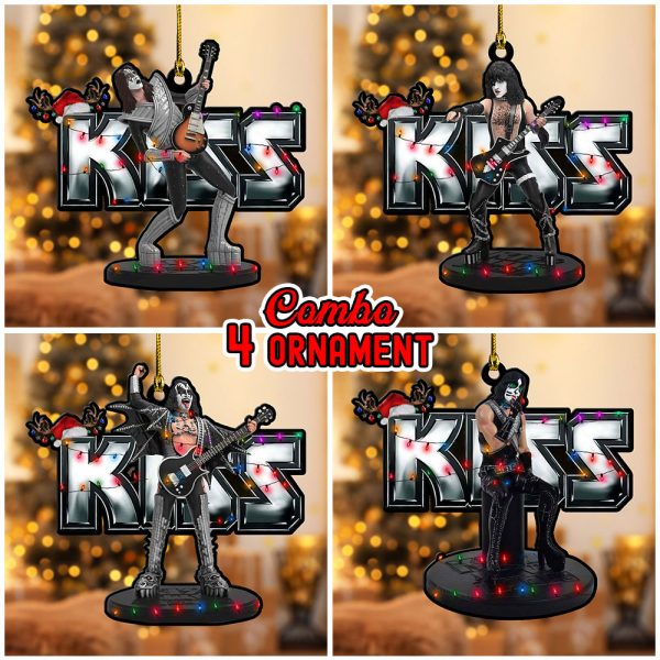 4PCS Kiss Band Custom Shape 1-sided Acrylic Ornament - ANHNV 3300