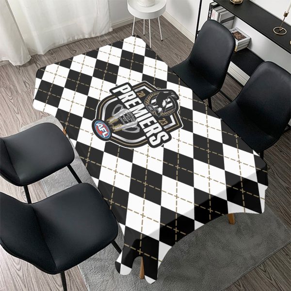 Collingwood FC Custom 3D Tablecloth - TANTN 3249