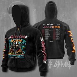 Mötley Crüe x Def Leppard 3D Apparel - NGHIAVT 0477