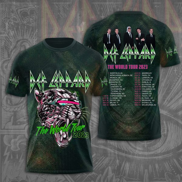 Def Leppard 3D Apparel - NGHIAVT 1043