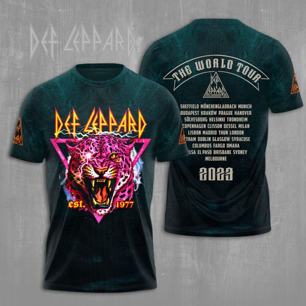 Def Leppard 3D Apparel - NGHIAVT 0972