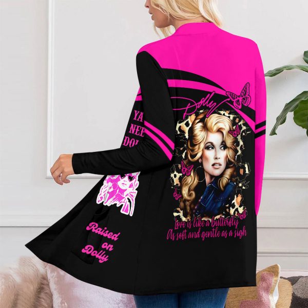 Dolly Parton Women's Patch Pocket Cardigan - VANDH 1659