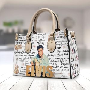 Elvis Presley Leather HandBag - NGHIAVT 0957