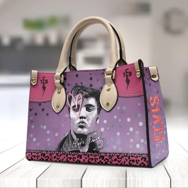 Elvis Presley Leather HandBag - NGHIAVT 0959